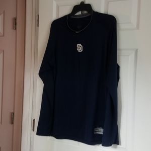 Nike Pro Combat dry fit baseball shirt